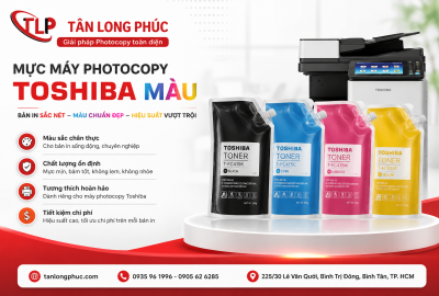 Mực Máy Photocopy Toshiba Màu Giá Tốt HCM | Tân Long Phúc